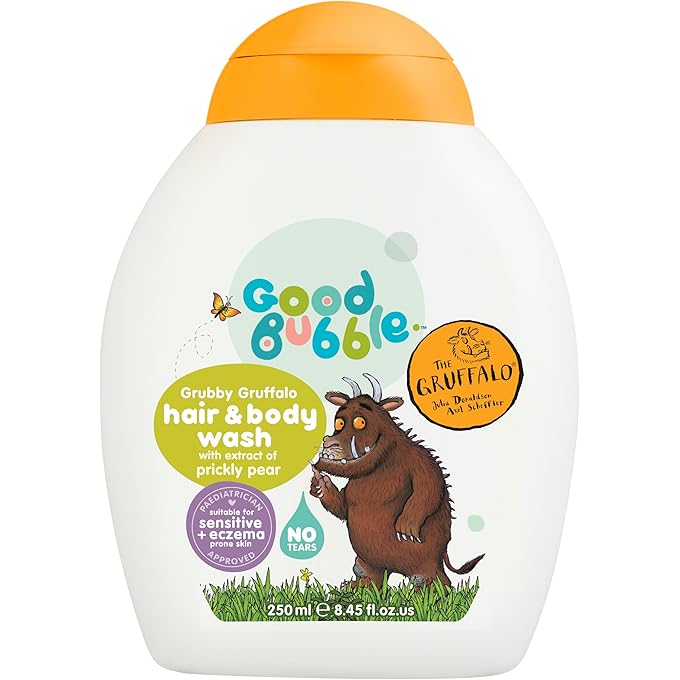 غسول الشعر والجسم Good Bubble Grubby Gruffalo مع مستخلص الإمثرى الشوكي، 250 ملليلتر - Image 1